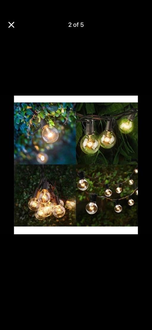 Buy & Sell Yeading West London - Photos for Brand new garden string lights G40, 28ft long