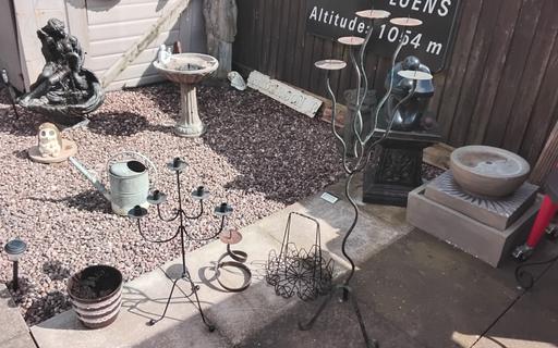 Buy & Sell Yardley Birmingham - Photos for 4 metal candlesticks garden find