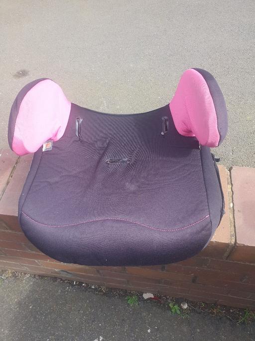 Buy & Sell Pensnett Dudley - Photos for Large Black & Pink Booster Seat, 17 in Wide ,