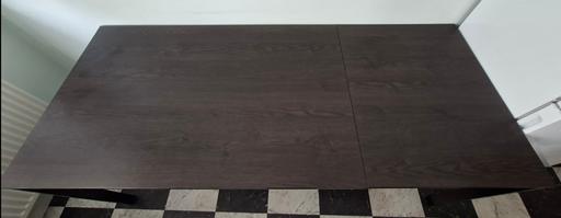 Buy & Sell Pinner Harrow - Photos for Ikea Vangsta Extendable Table (Brown-Black)