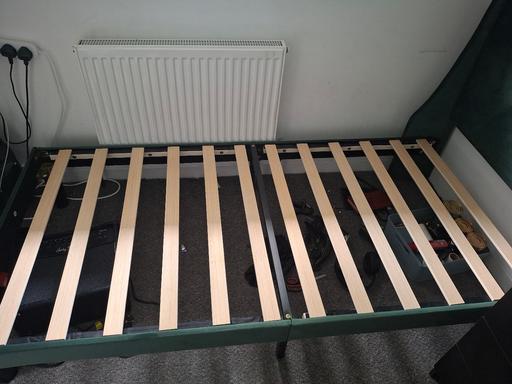 Buy & Sell Kingstanding Birmingham - Photos for single velvet bed