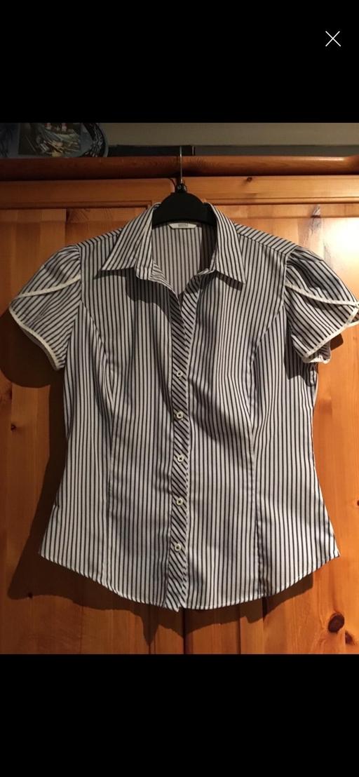 Buy & Sell Eaglescliffe Stockton-on-Tees - Photos for M&S Stripe Blouse Size 10