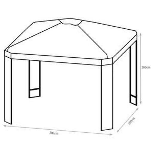 Buy & Sell Coventry City Centre Coventry - Photos for 3m x 3m Garden Gazebo - Cream