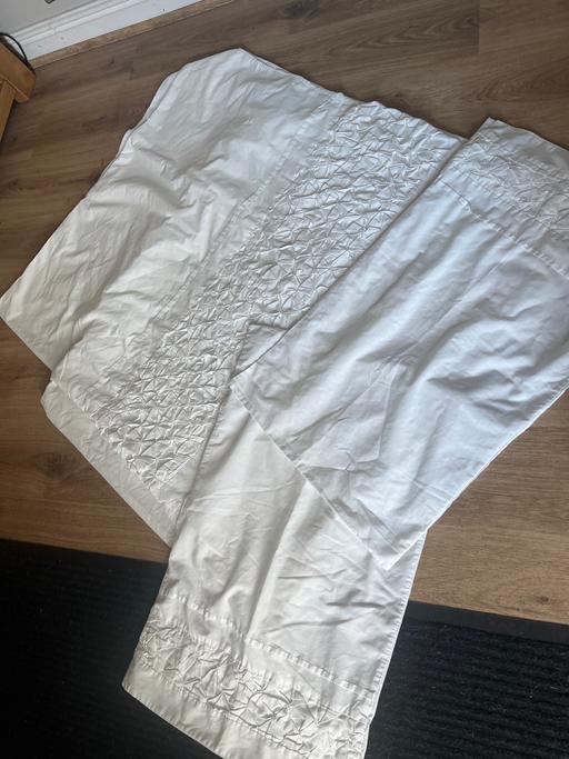 Buy & Sell Conisbrough Doncaster - Photos for White double bedding set inc 2 pillow cases