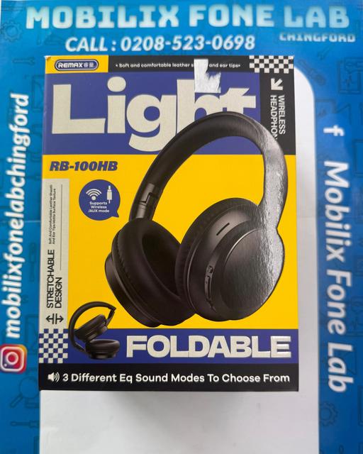 Buy & Sell Highams Park East London - Photos for REMAX RB-100HB Wireless Bluetooth Headphones