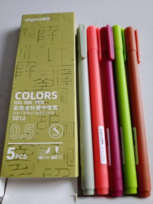 Buy & Sell Horncastle East Lindsey - Photos for new box of 5 GEL INK PENS