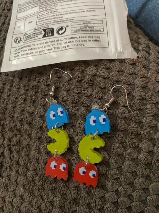 Buy & Sell Stannington Sheffield - Photos for PAC man earrings new
