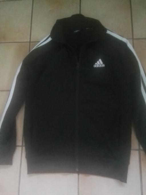 Buy & Sell Streetly Walsall - Photos for BOYS BLACK ADIDAS ZIPPER