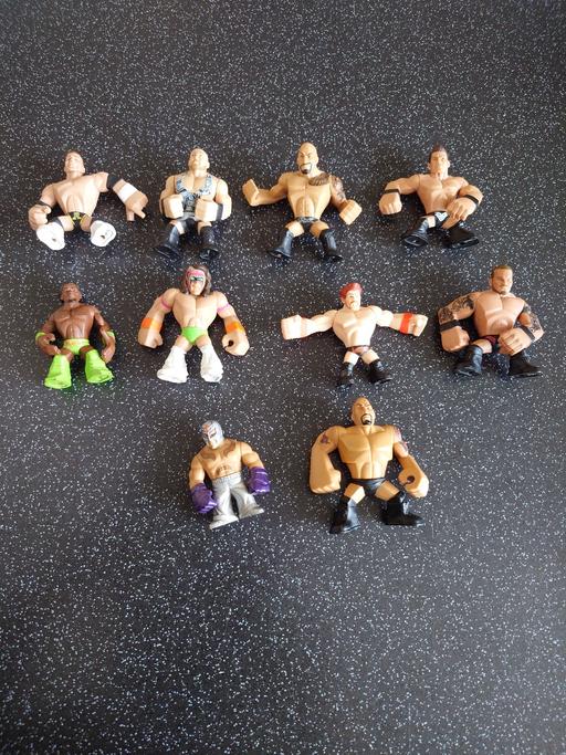 Buy & Sell Woodthorpe Charnwood - Photos for 10 WWE mini rumbler rampage figures