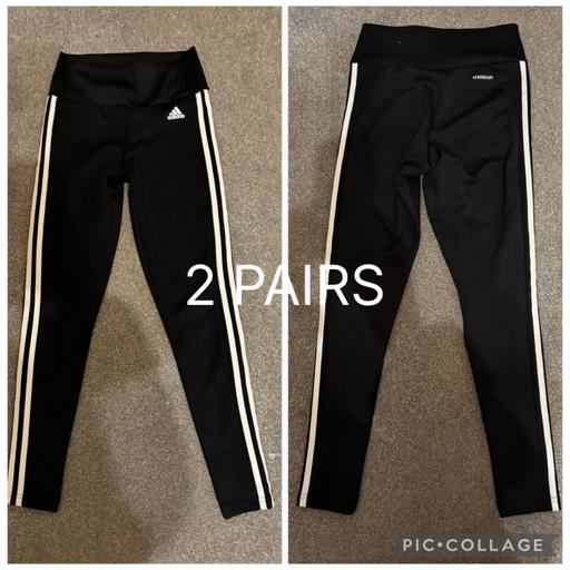 Buy & Sell Fraserburgh Aberdeenshire - Photos for 2 pairs of small adidas leggings