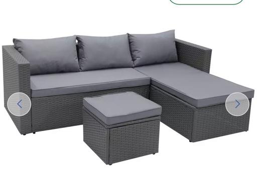 Buy & Sell Darlaston Walsall - Photos for Garden corner sofa grey