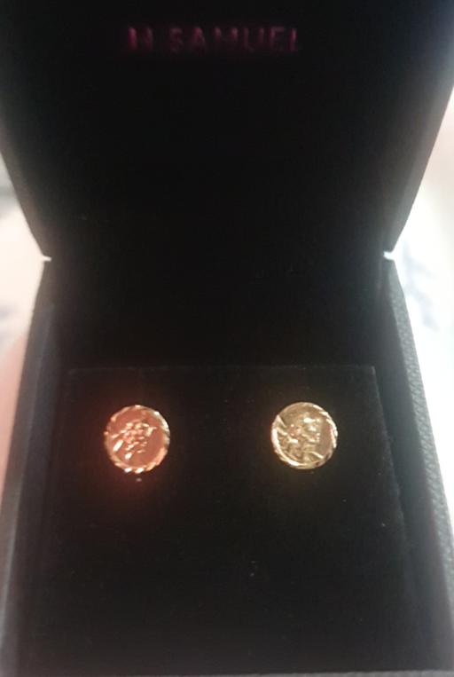 Buy & Sell Horwich Bolton - Photos for 9ct Small St Christopher Studs
