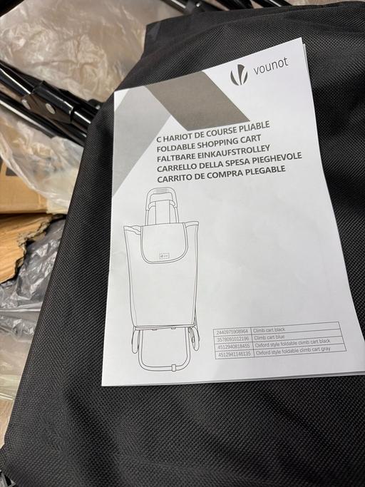 Buy & Sell Duckmanton Chesterfield - Photos for Vounot climb cart shopping trolly