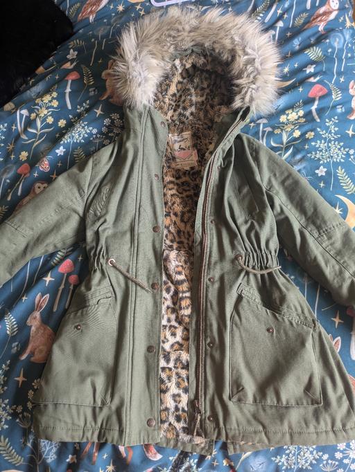 Buy & Sell Kingswinford Dudley - Photos for mantaray fur lined parka coat 9-10