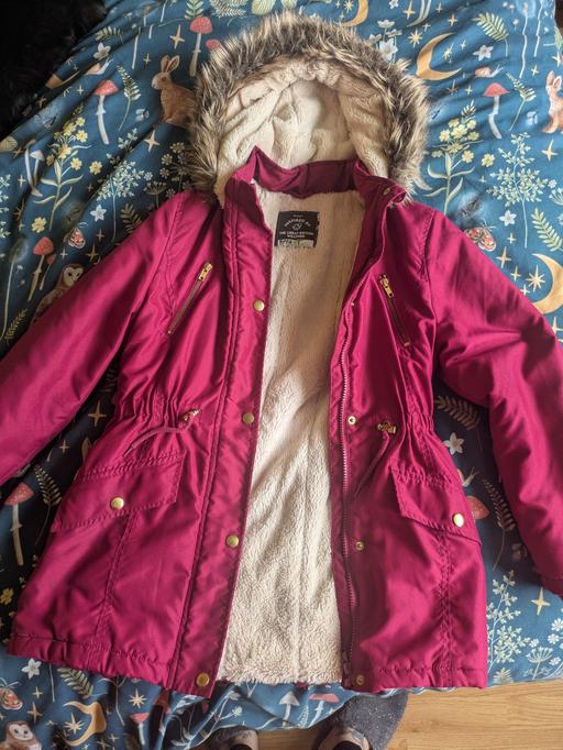 Buy & Sell Kingswinford Dudley - Photos for george fur lined girls coat 10-11