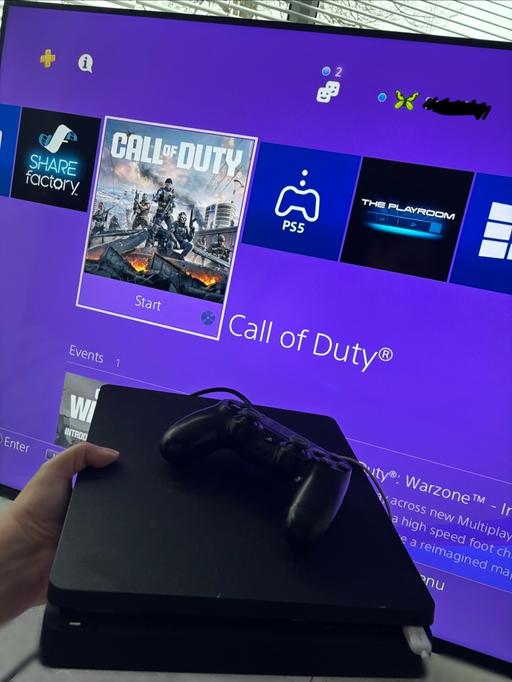 Buy & Sell Woodford Green Redbridge - Photos for PS4 Slim Console With 2 Controllers