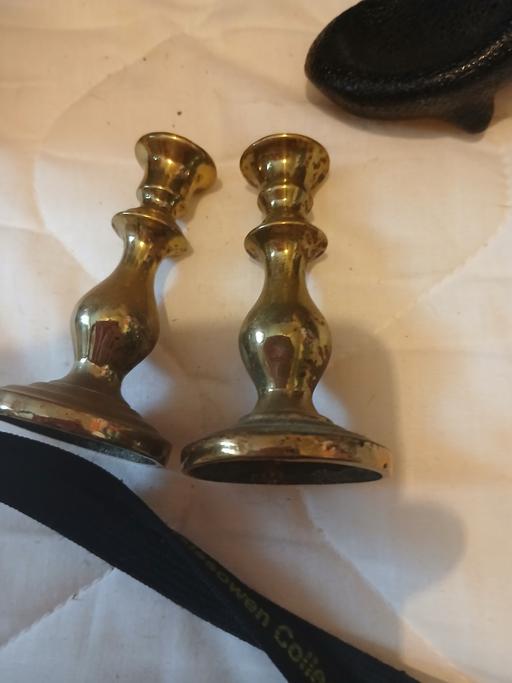 Buy & Sell Netherton Dudley - Photos for 2 small brass candle sticks