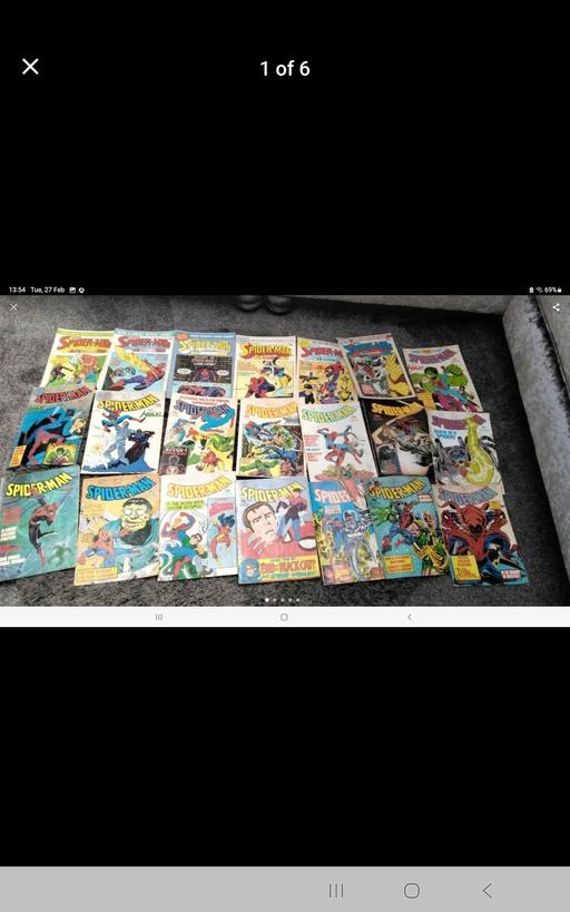 Buy & Sell Sheldon Birmingham - Photos for 44 vintage spiderman comics loft find