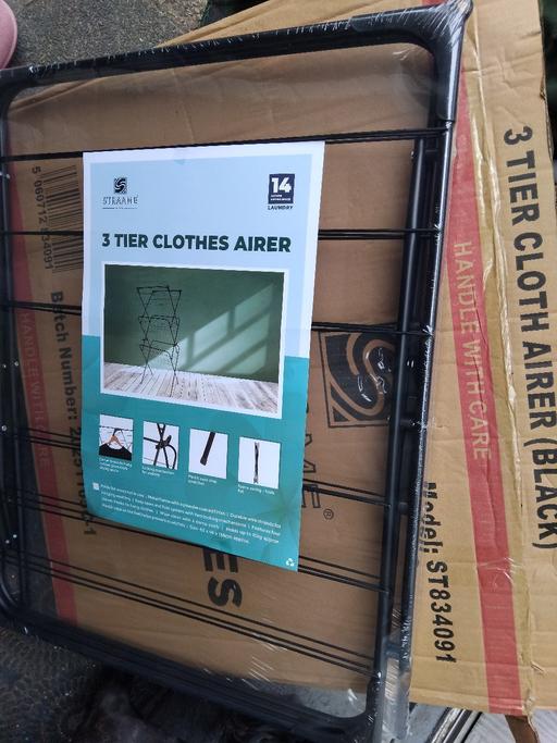 Buy & Sell Bushbury Wolverhampton - Photos for 3 tier clothes airer