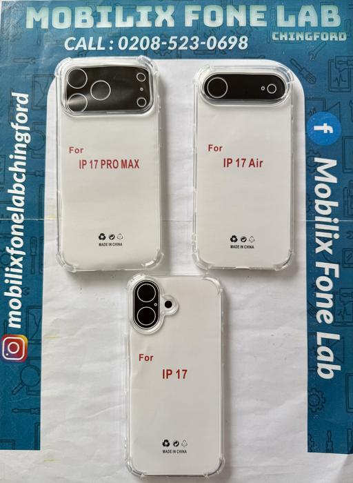 Buy & Sell Highams Park East London - Photos for iPhone 17 Series Crystal Clear Gel Cases