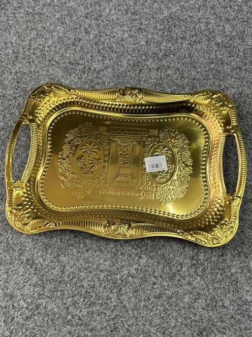 Buy & Sell Yardley Birmingham - Photos for Gold Decorative Embossed Serving Tray