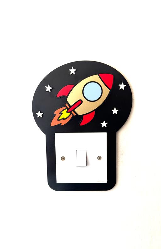 Buy & Sell Holbeck Leeds - Photos for Rocket ship kids bed/r light switch surround