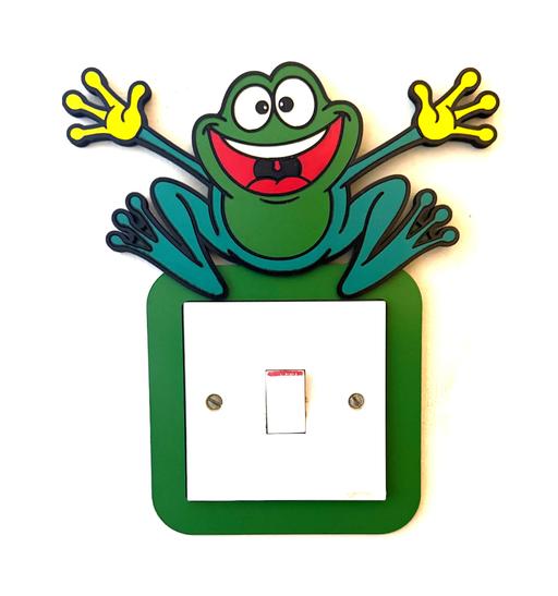 Buy & Sell Holbeck Leeds - Photos for Kids Frog Wooden Light Switch Frame