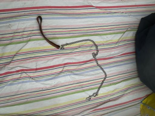 Buy & Sell Quinton Birmingham - Photos for Chain Dog lead with leather strap