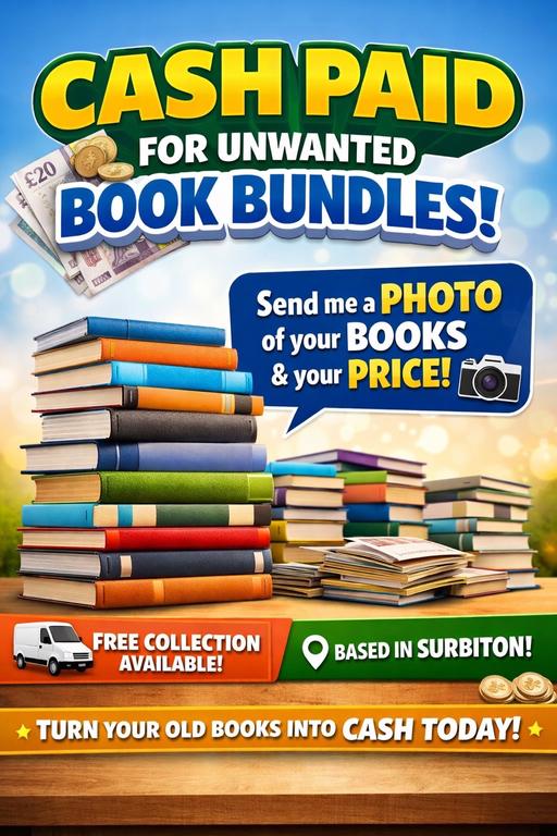 Buy & Sell Surbiton Kingston upon Thames - Photos for Free book collection - clear out service