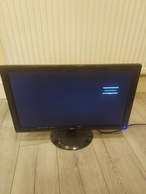 Buy & Sell East Grinstead Mid Sussex - Photos for AOC 24” Monitor (VGA/DVI) – Working – Budget