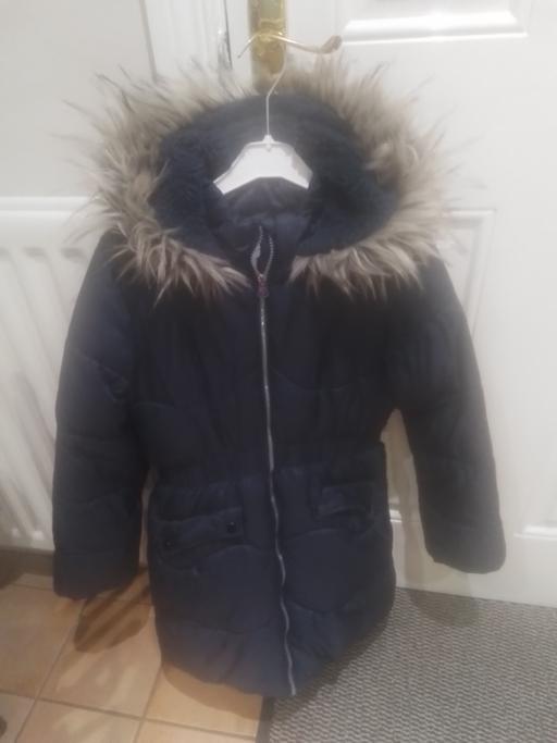 Buy & Sell Aldridge Walsall - Photos for GIRLS TU NAVY COAT WITH HOOD