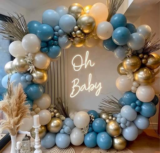 courses Dagenham Barking and Dagenham - Photos for Stunning balloon arch kit in blue nude gold