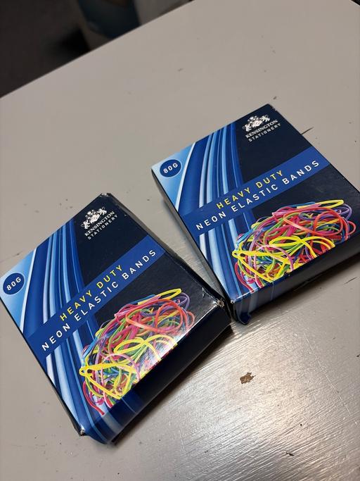 Buy & Sell Duckmanton Chesterfield - Photos for X2 Heavy duty neon elastic bands