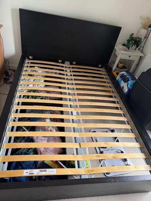 Buy & Sell Dartford Town Centre Dartford - Photos for IKEA MALM Double Bed Frame with Storage