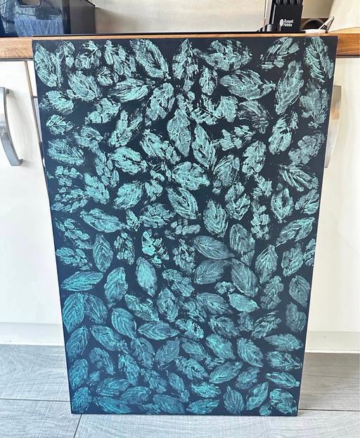 Buy & Sell Hampton-in-Arden Solihull - Photos for Blue Leaf Canvas Hue Painting