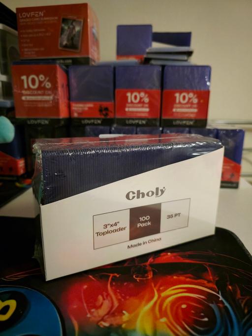 Buy & Sell Wavendon Milton Keynes - Photos for 100x Top Loaders 3x4 Card Protectors Pokémon