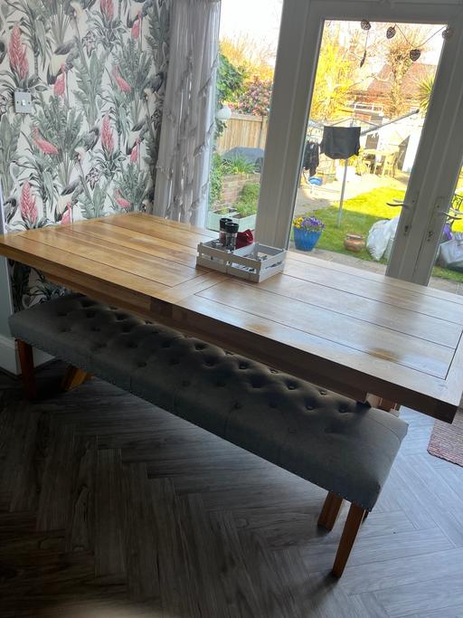 Buy & Sell Angel North London - Photos for Extending dining table and benches