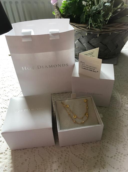 Buy & Sell Langford Central Bedfordshire - Photos for Hot Diamonds 18 ct gold plated sterling silve