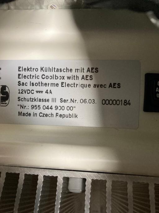 Buy & Sell Long Marston Stratford-on-Avon - Photos for Porsche cool box