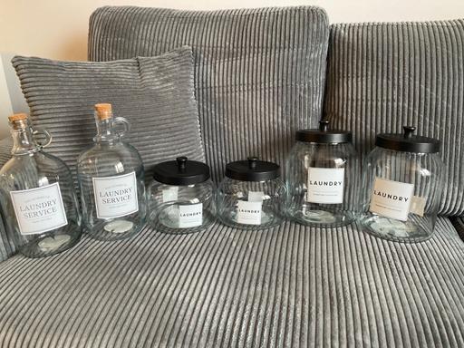 Buy & Sell Wednesbury Sandwell - Photos for Glass jars utility room storage