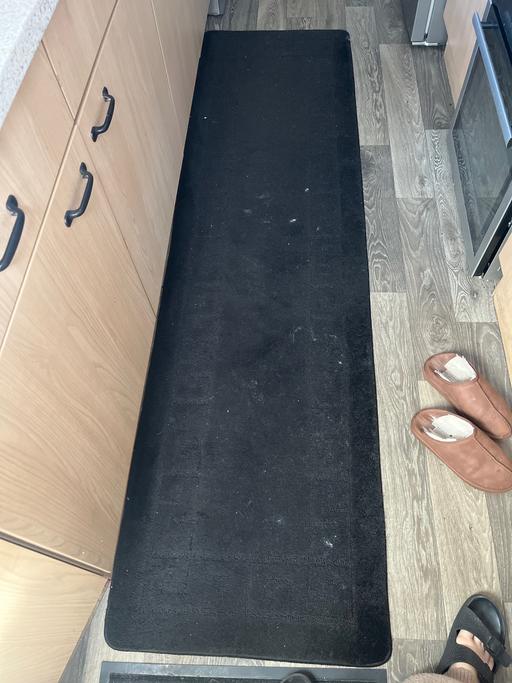 Buy & Sell Conisbrough Doncaster - Photos for Black runner rug none slip