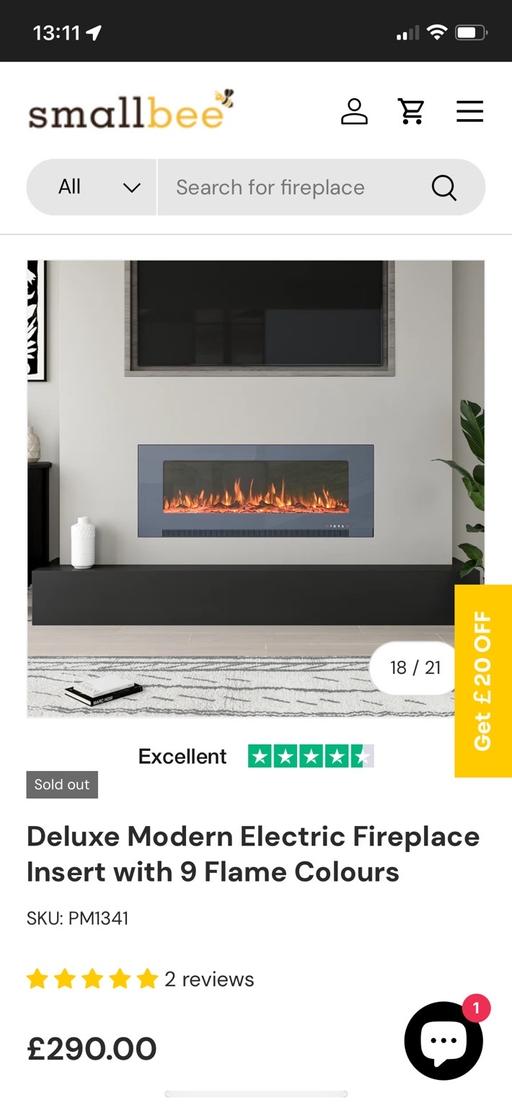 Buy & Sell Knotty Ash Liverpool - Photos for 50 inch built in fire place