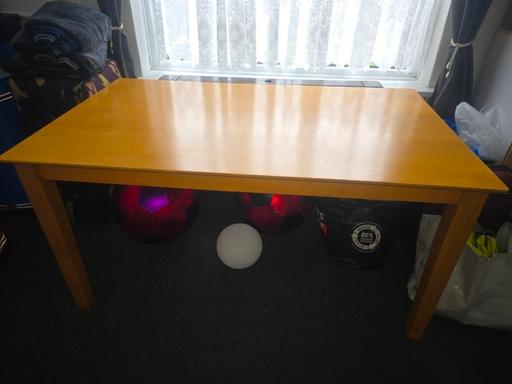 Buy & Sell Dagenham Barking and Dagenham - Photos for Wooden Dining Table (90x150 cm)