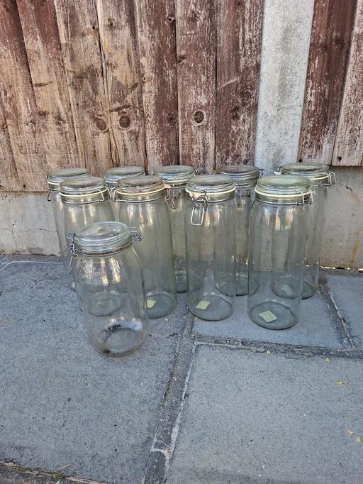 Buy & Sell Becontree Heath East London - Photos for tall glass storage containers