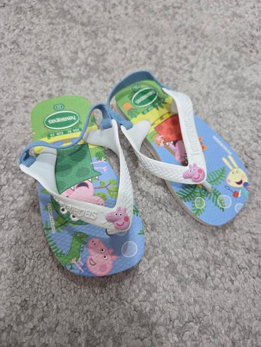 Buy & Sell Weston Point Halton - Photos for Size 22 Euro 24 HAVAIANAS Peppa Pig flip flop