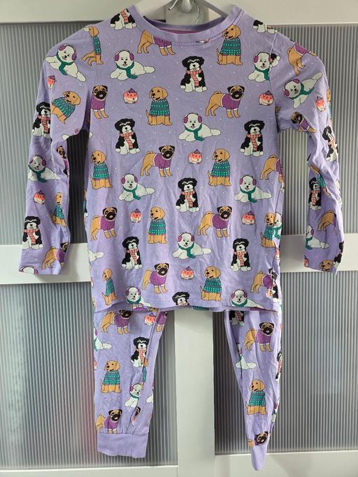 Buy & Sell Weston Point Halton - Photos for Age 7-8 M&S lilac dog print PJs