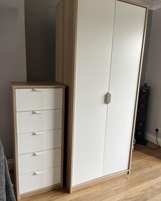 Buy & Sell Lydden Dover - Photos for IKEA Wardrobe & 4 Drawers Set