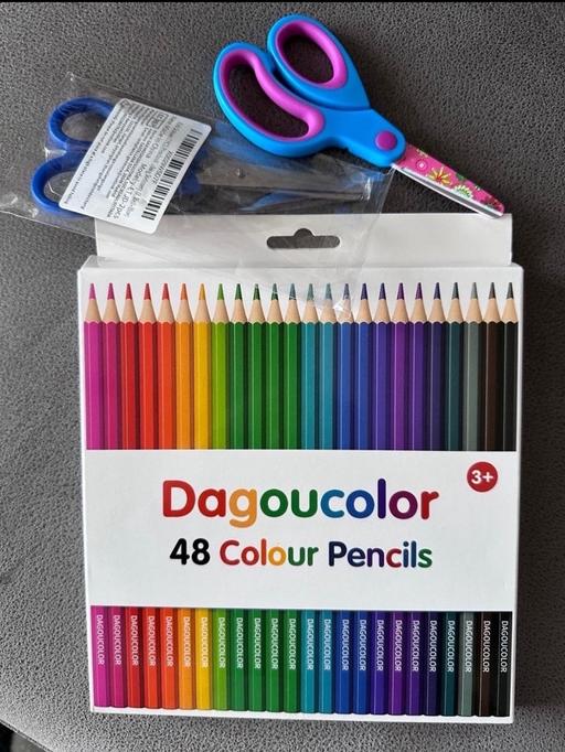 courses Minworth Trade Park Birmingham - Photos for 48 Pack Colouring Pencils & Safety Scissors