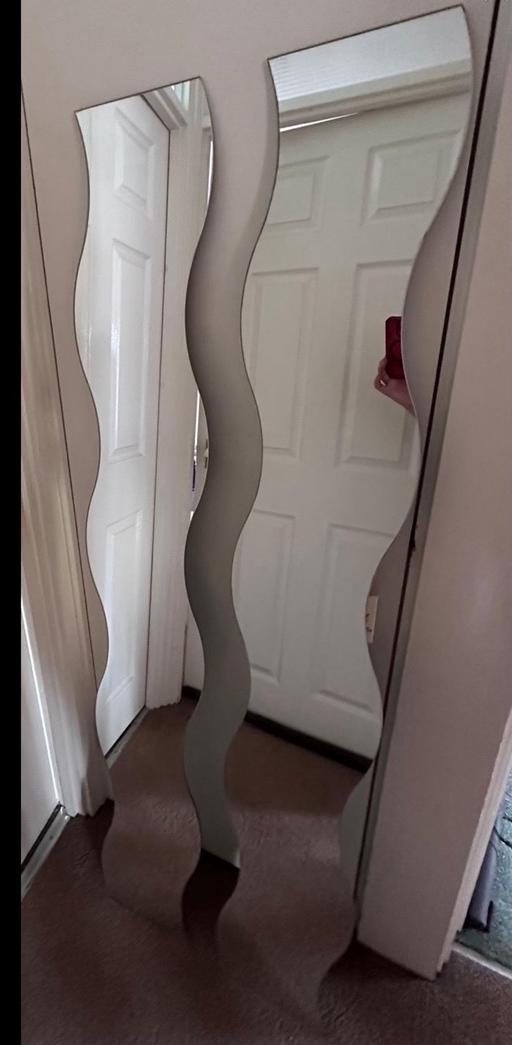 Buy & Sell Minworth Trade Park Birmingham - Photos for 2 x IKEA Full Length Wavy Mirrors