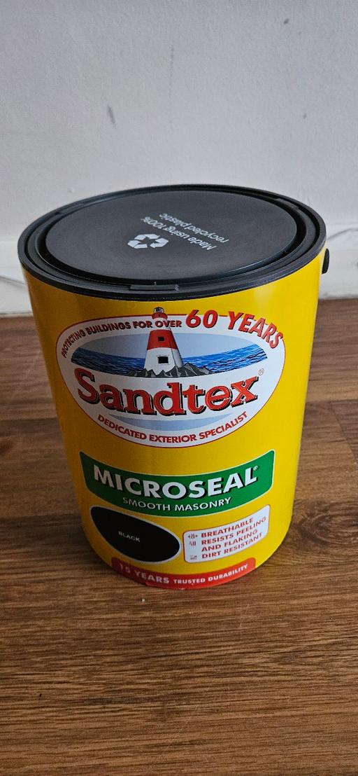 Buy & Sell Hayes Hillingdon - Photos for Sandtex Smooth Masonry Paint 5L - Black (5032